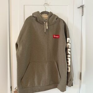 Eskimo Lakeside pullover ice fishing, heavy and warm Men's Tan Hoodie XL